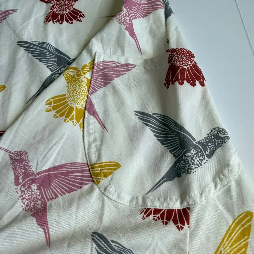 Bailey's Blossoms Hummingbird Off-White Dress Girls 5T - Picture 3 of 8